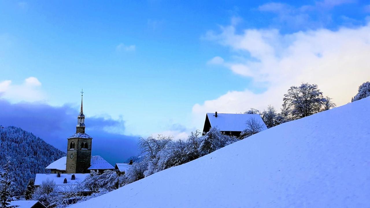 ホテルChalet La Source Saint-Nicolas-la-Chapelle  エクステリア 写真